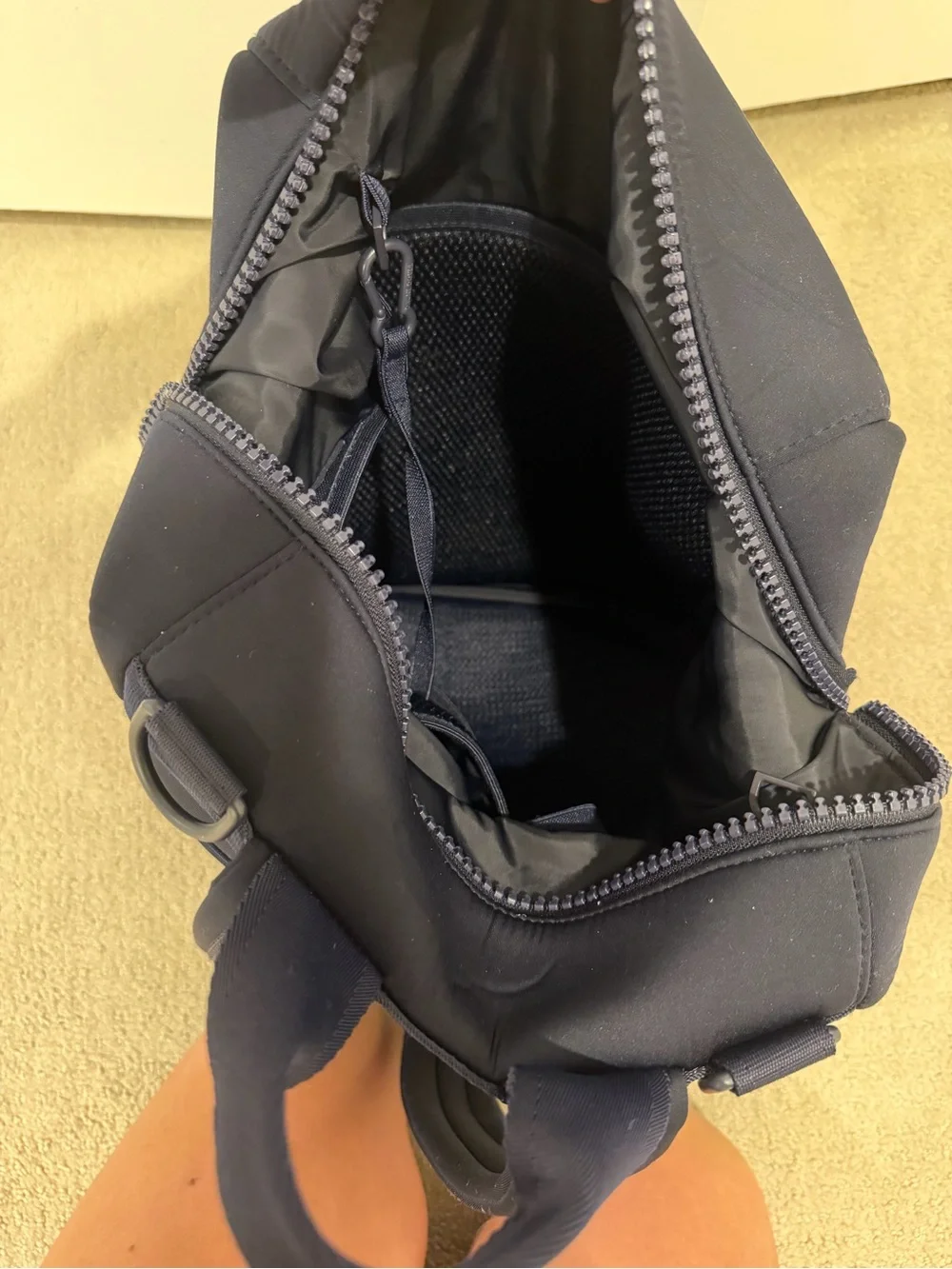 Dagne Dover Navy Backpack Baby Bag